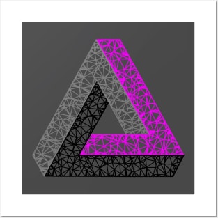 Penrose Triangle Posters and Art